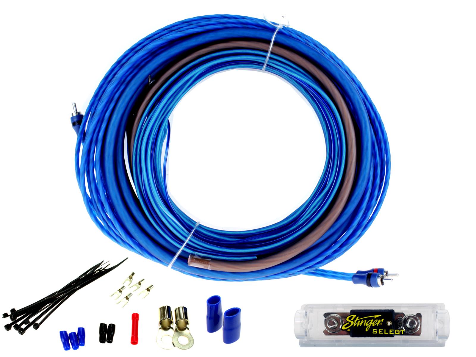 ssk4anl 4 gauge 1000w complete amp wiring kit