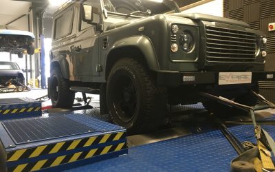 Defender 2.2 On the Dyno With Graph!